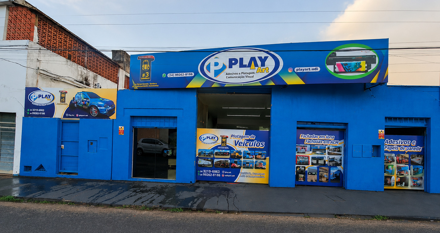 Fachada da Play Art